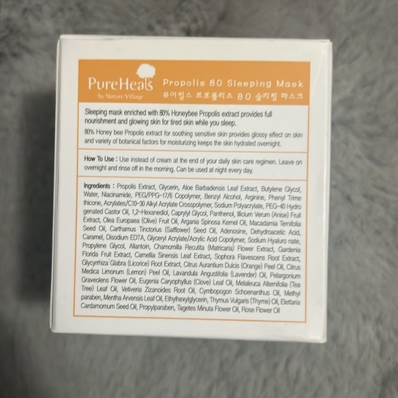 New Pure heals propolis 80 sleeping mask . - Picture 5 of 6